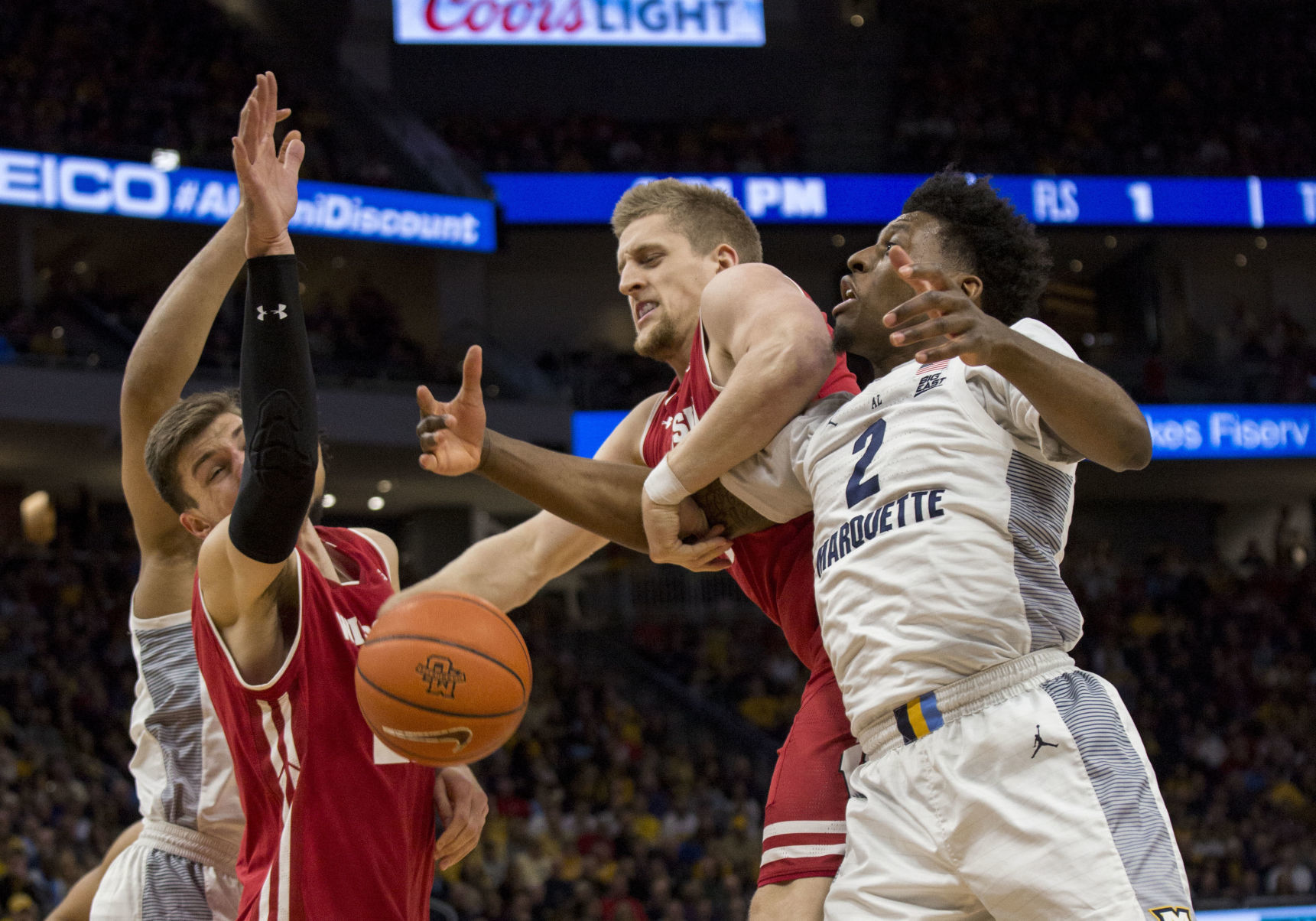 Golden Eagles 74, Badgers 69 (OT)